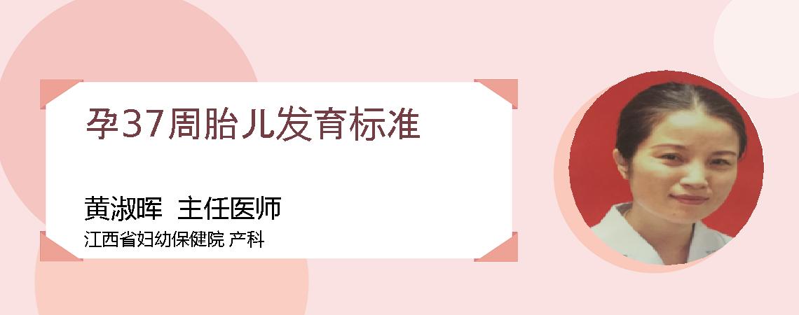 孕37周胎儿发育标准