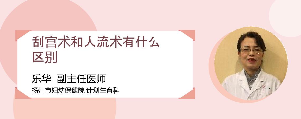 刮宫术和人流术有什么区别