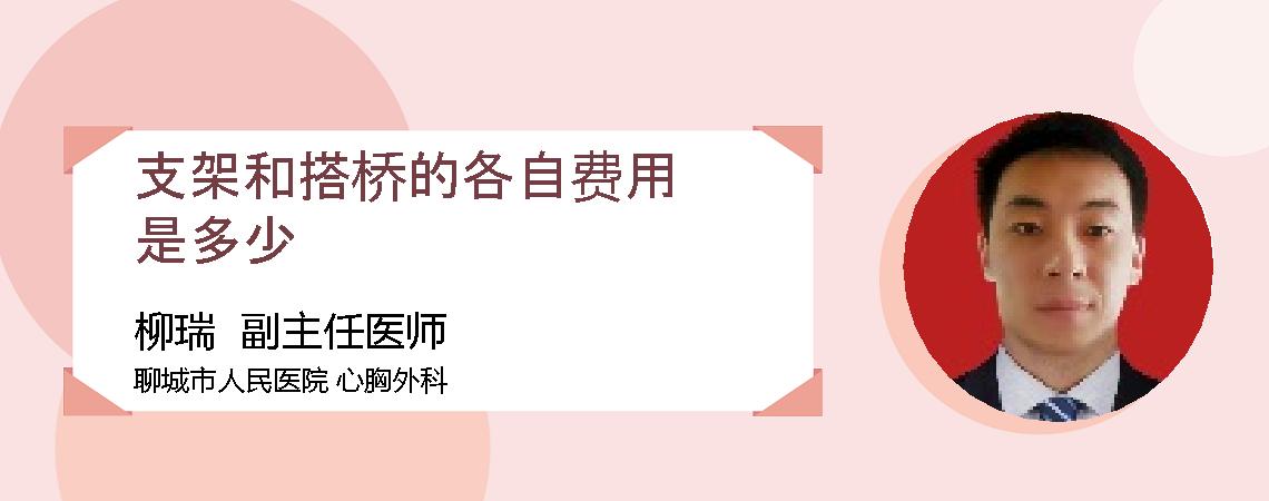 支架和搭桥的各自费用是多少