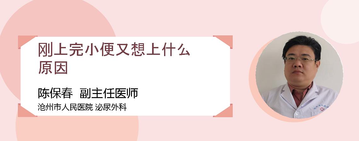 刚上完小便又想上什么原因