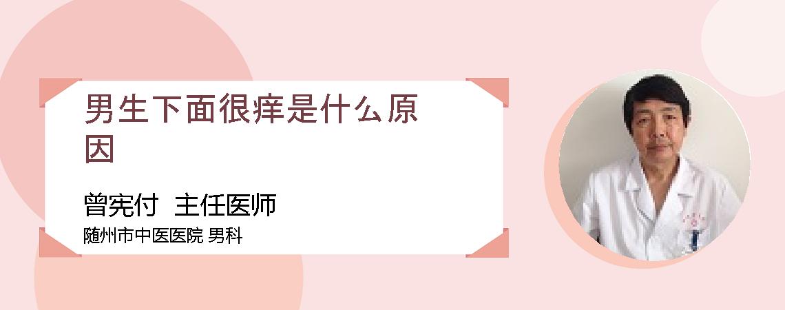 男生下面很痒是什么原因